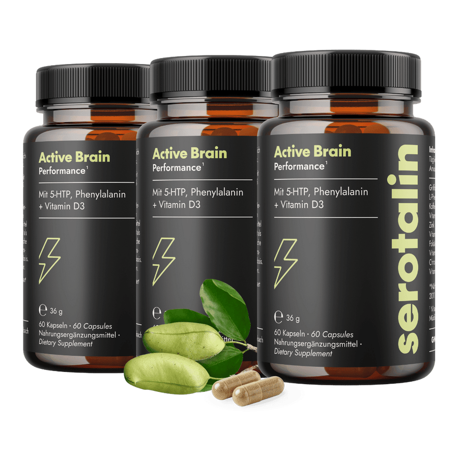 NEU Produktbild – Serotalin Sparpaket 3x 60er Active Brain Performance Rabatt