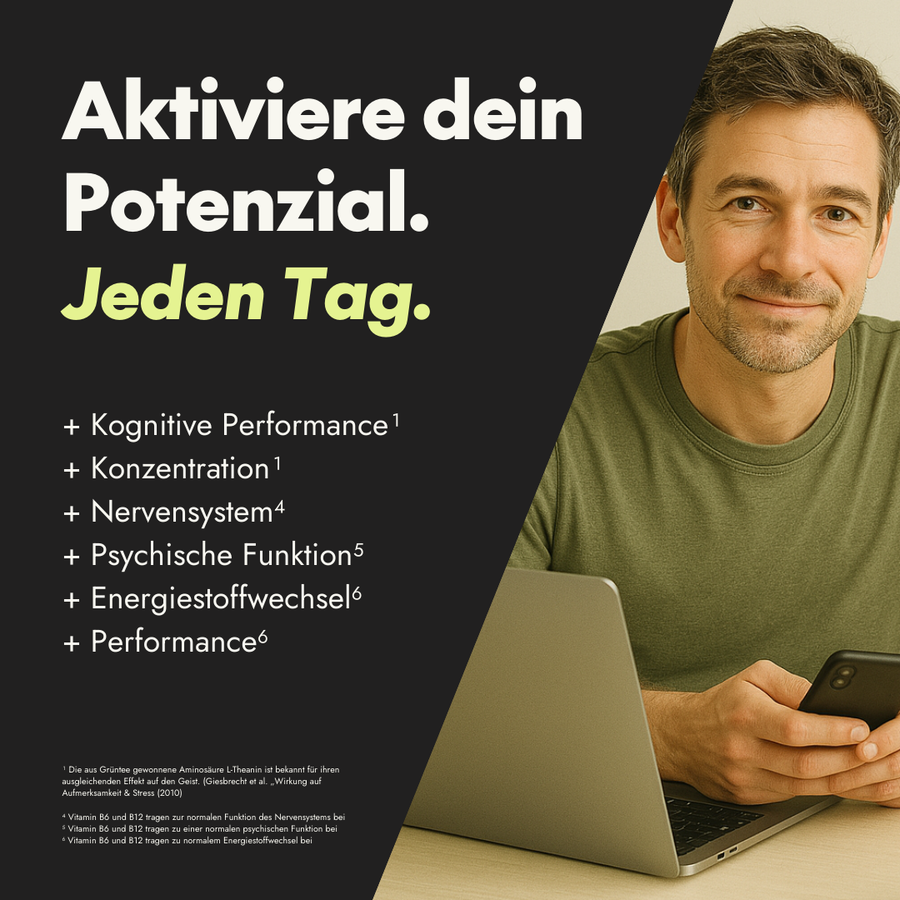 NEU Produktbild – Vorteile der Genius Focus Kapseln von Serotalin