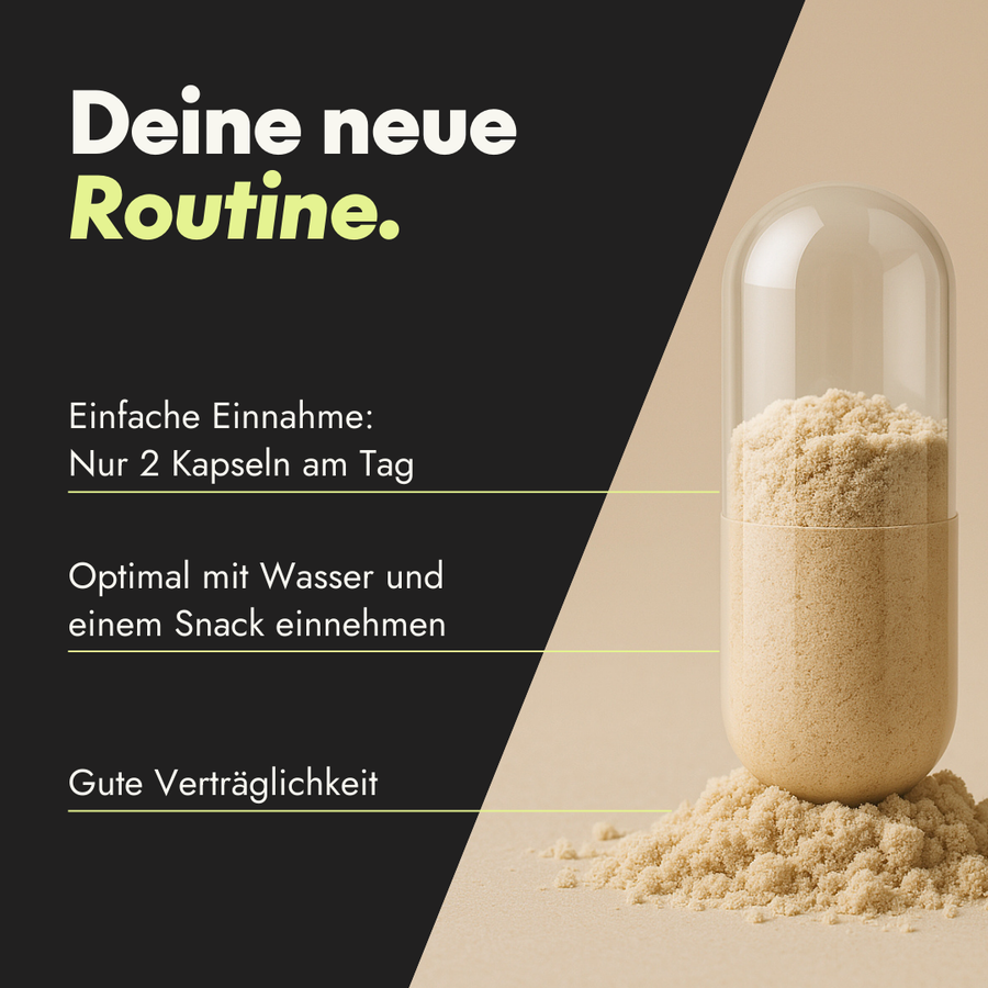 NEU Produktbild – Einnahmeempfehlung für Serotalin Genius Focus