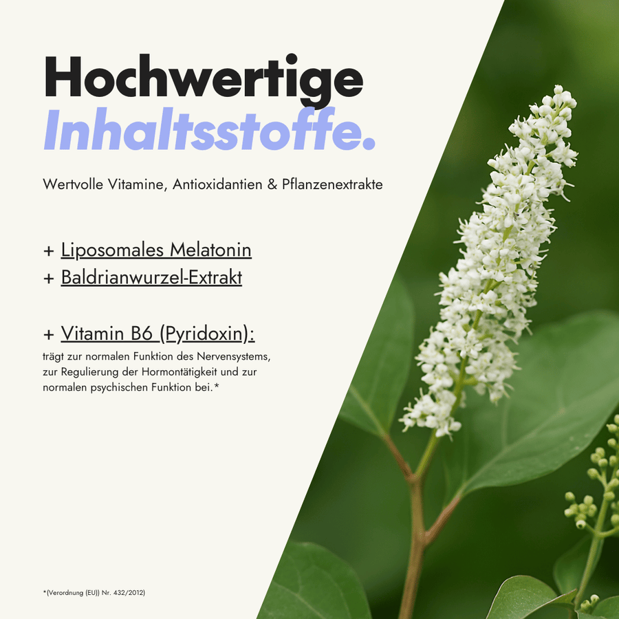 NEU Produktbild – Inhaltsstoffe des Serotalin Melatoninsprays