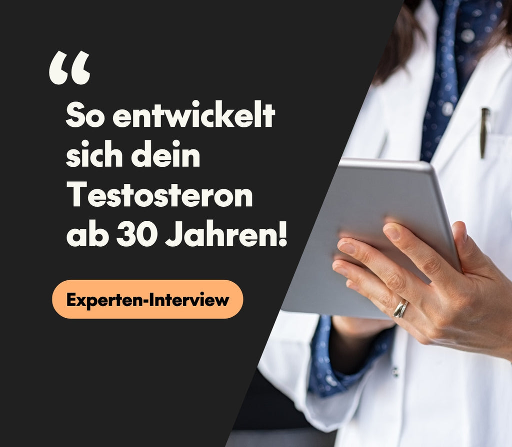 Dr. Jörg Sandmann im Experteninterview: Wie entwickelt sich der Testosteronspiegel bei Männern mittleren Alters?