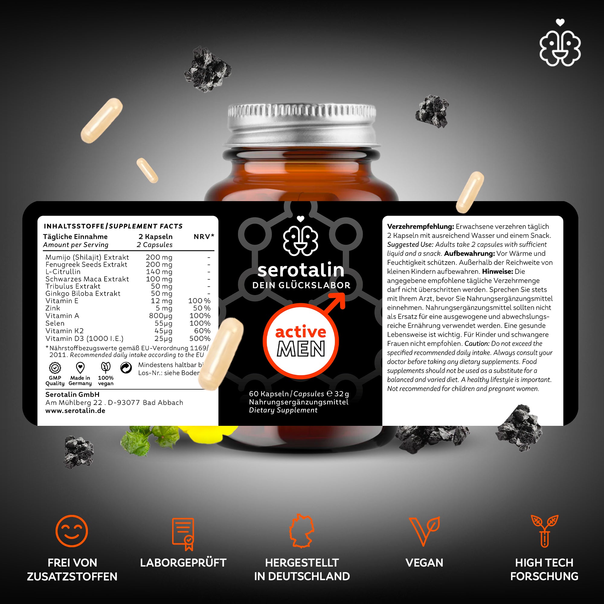 serotalin® ACTIVE MEN | Pflanzlicher Testosteron-Booster | serotalin ...