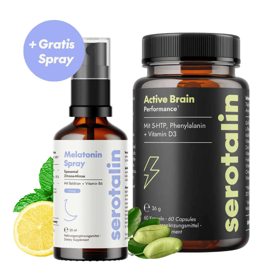 NEU Produktbild – Serotalin Aktionsbundle Day & Night Gratis-Melatoninpray