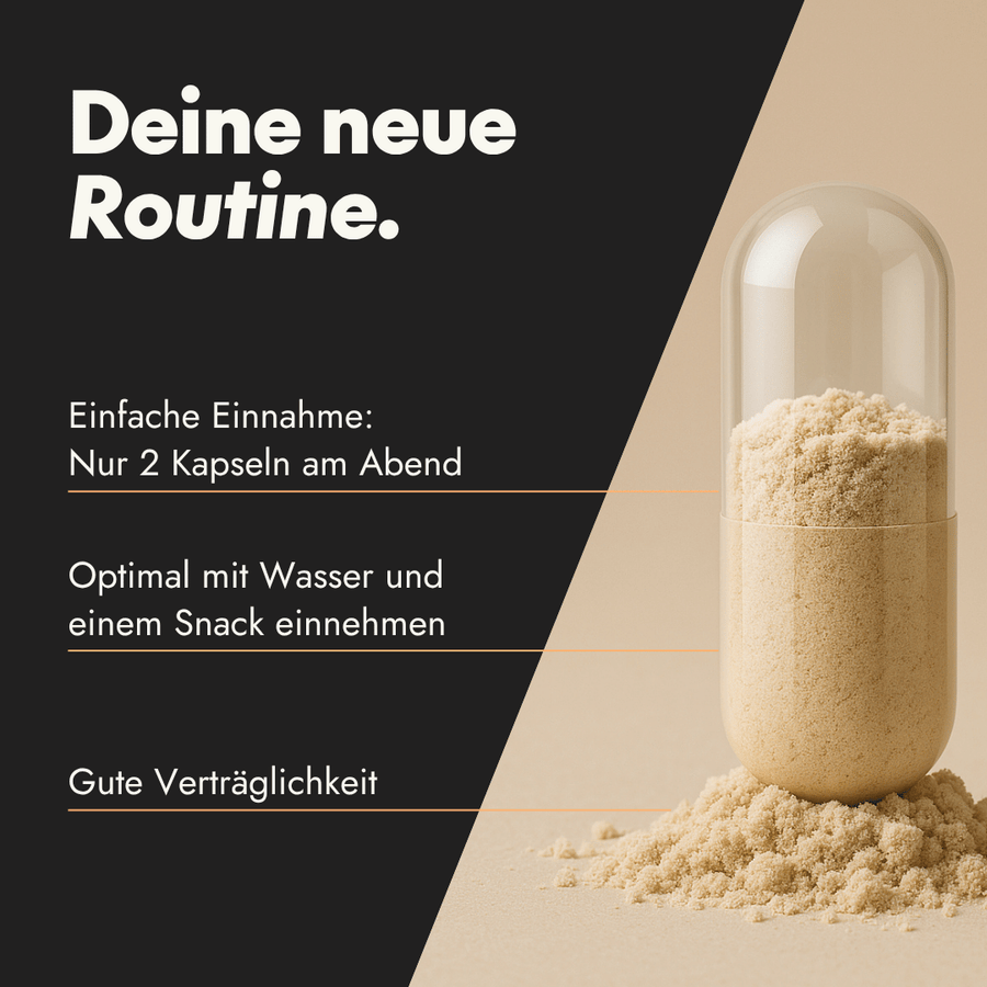 NEU Produktbild – Einnahmeempfehlung für die Night Edition der Active Men T-Kapseln
