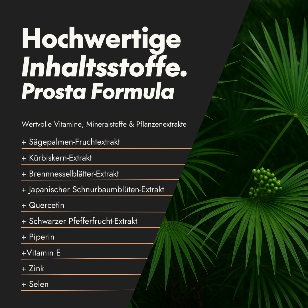 Active Men Prosta Formula – Nahrungsergänzung mit Pflanzenextrakten –  serotalin.de